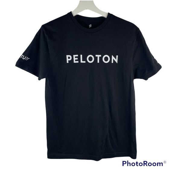 Peloton Size XS T-Shirt Graphic Logo 100 Ride Short Sleeve Crew Neck Tee Women’s - Picture 1 of 8